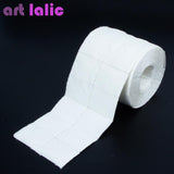 300 Lint Free Wipes Nail Polish Acrylic Gel Remover Towel Paper Cotton Pads Roll Salon Nail Art Cleaner Tools