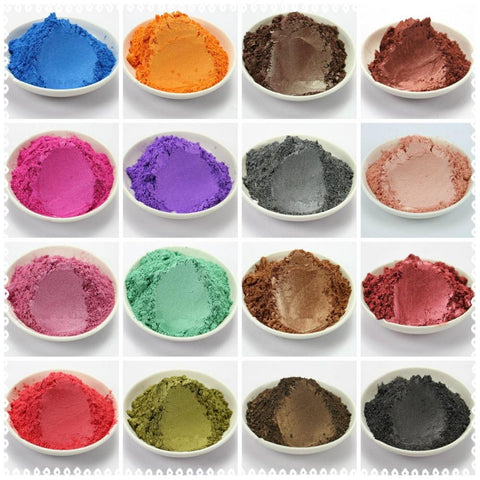 30g  Healthy Natural Mineral Mica Powder Diy For Soap Dye Soap Colorant  makeup eyeshadow Soap Powder  Free Shipping