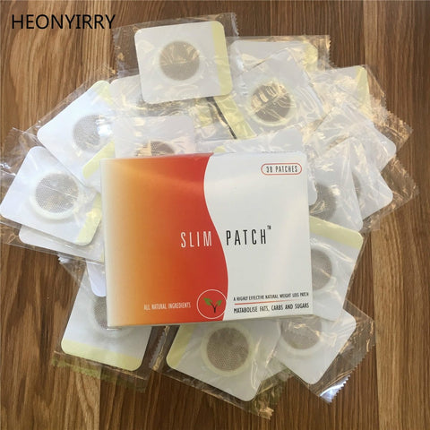 30pcs Slim Patch Stomach Fat Burning Navel Stick Slimming Lose Weight Burn Fat Anti Cellulite Abdomen Parches Face Lift Tools