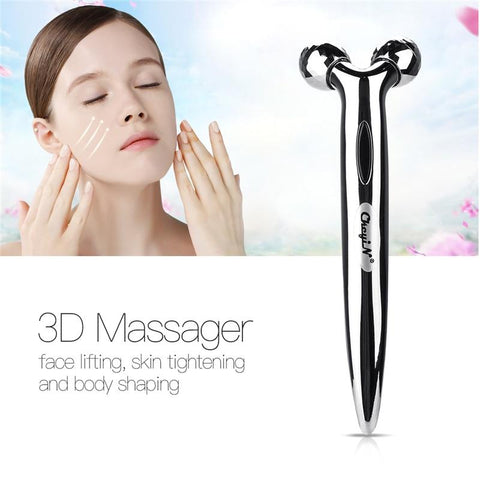 3D Face-lift Roller Massager Y Shape Roller Massager Metal Face Massage Instrument Beauty Tool For Face Lifting Wrinkle Remove36