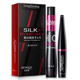 3D Fiber Makeup eyelashes Lengthening mascara Volume Express Maquiagem Eyelash BIOAQUA Brand 2 in 1 false eyelashes + Mascara