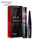 3D Fiber Makeup eyelashes Lengthening mascara Volume Express Maquiagem Eyelash BIOAQUA Brand 2 in 1 false eyelashes + Mascara