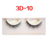 3D Mink False Eyelashes Extension Reusable Self-Adhesive Natural Curly Eyelashes Self Adhesive Eye lashes Makeup Tools