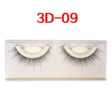 3D Mink False Eyelashes Extension Reusable Self-Adhesive Natural Curly Eyelashes Self Adhesive Eye lashes Makeup Tools