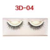 3D Mink False Eyelashes Extension Reusable Self-Adhesive Natural Curly Eyelashes Self Adhesive Eye lashes Makeup Tools