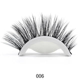 3D Mink Reusable Self-adhesive False Eyelashes Natural Curly Thick No glue Fake Eyelashes Make-up Tools Eye Lashes Extension