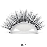 3D Mink Reusable Self-adhesive False Eyelashes Natural Curly Thick No glue Fake Eyelashes Make-up Tools Eye Lashes Extension