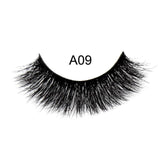 3D Mink eyelash Messy Cross Thick Natural Fake Eye Lashes Professional Makeup Bigeye Eye Lashes Handmade 1pair False Eyelashes