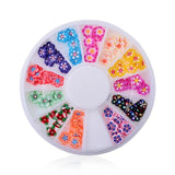 3d Nail Glitter Rhinestone Wrapping Pearls AB Colorful 2MM 3MM Wheel Gold Metal Studs DIY Beauty Nail Art Decorations