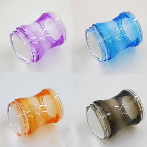 4 COLORS 4cm Nail Stamper + Scraper Nail Art Stamping Template Image Plates Nail Stamp Plate Nail Art Tools with Cap YZ27-30