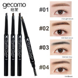 4 Colors Eyebrow Tattoo Pen Eyebrow Enhancer Tools Fine Sketch Liquid Eyebrow Pencil Eye Brow Pencil Long Lasting Cosmetics