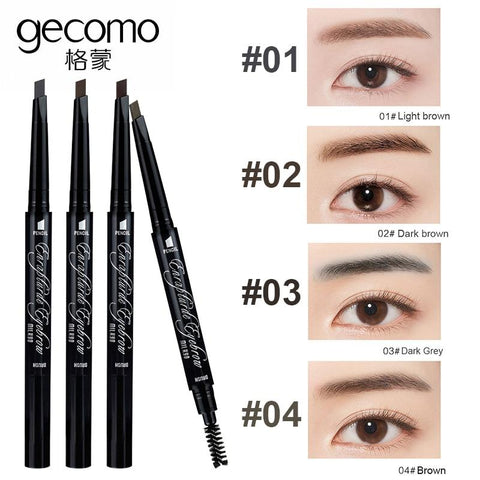 4 Colors Eyebrow Tattoo Pen Eyebrow Enhancer Tools Fine Sketch Liquid Eyebrow Pencil Eye Brow Pencil Long Lasting Cosmetics