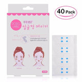 40PCS  Lift Face Sticker V-Shape face lift tape Face Artifact Invisible Sticker Medical Tape Patch Makeup Face Lift Tool