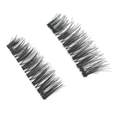 4pcs/pairs Magnetic Eyelashes 3D magnet lashes Soft Natural Long Hair Magnet Eyelashes on the Magnet False Eye Lashes Extensions