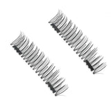 4pcs/pairs Magnetic Eyelashes 3D magnet lashes Soft Natural Long Hair Magnet Eyelashes on the Magnet False Eye Lashes Extensions