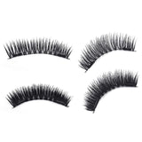 4pcs/pairs Magnetic Eyelashes 3D magnet lashes Soft Natural Long Hair Magnet Eyelashes on the Magnet False Eye Lashes Extensions