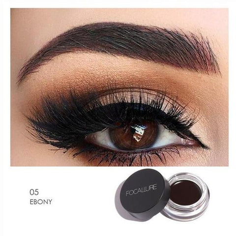 5 Color Eyebrow Tint Makeup Waterproof Eyebrow Pomade Gel Enhancer Cosmetic Eye Makeup Eye Brow Cream with Brush