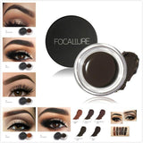 5 Color Eyebrow Tint Makeup Waterproof Eyebrow Pomade Gel Enhancer Cosmetic Eye Makeup Eye Brow Cream with Brush