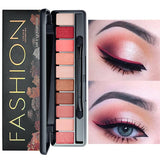 5 Styles 10 Colors Eyeshadow Palette Matte Glitter Shimmer Tropical Vacation Eye shadow Palette with Brush cosmetics Makeup Set