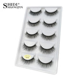 5 pairs false eyelashes natural 3D mink lashes makeup eyelash extension long mink eyelashes volume fake eye lashes cilio russian