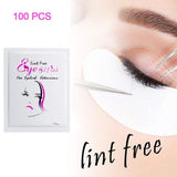 50/100 Pairs 4 Color Eyelash Extension Under Gel Pad Women Beauty Makeup Eye Pads Salon Lint  Patches Make Up Tool Patch