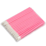 50 Pcs/pack Disposable Lip Brush Makeup Brushes Pen Lipstick Mascara Wands Brush Cleaning Eyelash Cosmetic Brush Applicators