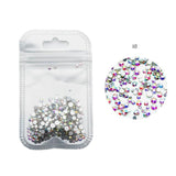 500pcs Nail Art Rhinestone Mix SS3-SS20 Size Glass Flatback Crystal Nail Rhinestones For Nails Art 3D Decorations MJZ2101