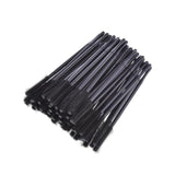 50Pcs Disposable Silicone Eyelash Brush Comb Mascara Wands Eye Lashes Extension Individual Applicator Eye Beauty Makeup