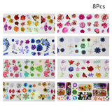 50Pcs Shimmer Starry Sky Nail Foil Colorful Nail Starry Glitter Transfer Sticker Manicure Nail Art Decoration