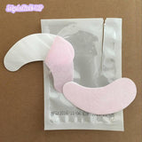 50pairs Hot Mix Colors Eyes Paper Patches Under Eye Pads Pearl Eye Tips Sticker Wraps Eyelash Extension Make Up Tool Left&Right