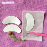 50pairs Hot Mix Colors Eyes Paper Patches Under Eye Pads Pearl Eye Tips Sticker Wraps Eyelash Extension Make Up Tool Left&Right