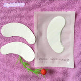 50pairs Hot Mix Colors Eyes Paper Patches Under Eye Pads Pearl Eye Tips Sticker Wraps Eyelash Extension Make Up Tool Left&Right