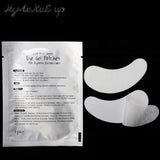 50pairs/pack New Eyelashes Paper Patches Under Eye Pads Lash Paper Patch Eye Tips Sticker Wraps Eyelash Extension Make Up Tools