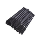 50pcs/pack Disposable Eyelash Brush Mascara Wands Applicator Eyelash Comb Makeup Brushes Individual Lash Removing Swab Micro