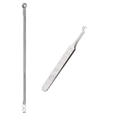 5PCS Blackhead Pimples Acne Needle Face Skin Care Tool Black Head Extractor Comedone Blemish Extractor Remover Cleanser Kit Tool