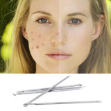 5PCS/set Acne Needle Face Skin Care Stainless Steel Blackhead Blemish Acne Pimple Extractor Remover Kit Tool Cleanser Beauty Kit