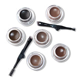 6 Colors Durable Eyebrow Pomade Gel No Shading Waterproof  Makeup Accessories Eyebrow Cream Eyebrow Enhancer Cosmetic