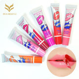 6 Colors Lip Gloss Waterproof Peel Off Liquid Tint Matte Magic Long Lasting Lipstick rouge a levre mat Makeup brillo labial