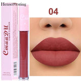 6 Colors Matte lip Gloss Natural Long-lasting Non-stick Cup Lipstick Soft Texture Daily Makeup Beauty Cosmetics