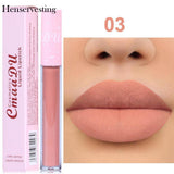6 Colors Matte lip Gloss Natural Long-lasting Non-stick Cup Lipstick Soft Texture Daily Makeup Beauty Cosmetics