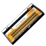 60 pcs/lot Artificial natural long Individual Cluster eyelashes Professional makeup Grafting fake false eyelash made in china