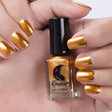 6ml Mirror Effect Metallic Nail Polish Purple Rose Gold Silver 18 Colors Chrome Nail Art Varnish for Women Nails Manicure Lacque
