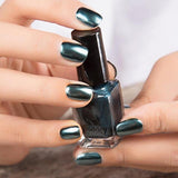 6ml Mirror Effect Metallic Nail Polish Purple Rose Gold Silver 18 Colors Chrome Nail Art Varnish for Women Nails Manicure Lacque