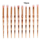 7/10/15pcs/kits Professional Nylon Makeup Brushes Set Cosmetics Foundation Brush Tools For Face Powder Eye Shadow Eyeliner Lip