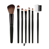 7 Pcs Blending Brush Tool Wood Makeup Brush EyeShadow Brush Cosmetics pinceis de maquiagem