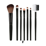 7 Pcs Blending Brush Tool Wood Makeup Brush EyeShadow Brush Cosmetics pinceis de maquiagem