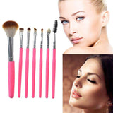 7 Pcs Silicone Makeup Brush EyeShadow Brush Cosmetics Blending Brush Powder Foundation Eye shadow Make Up Brush