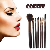 7 Pcs Silicone Makeup Brush EyeShadow Brush Cosmetics Blending Brush Powder Foundation Eye shadow Make Up Brush