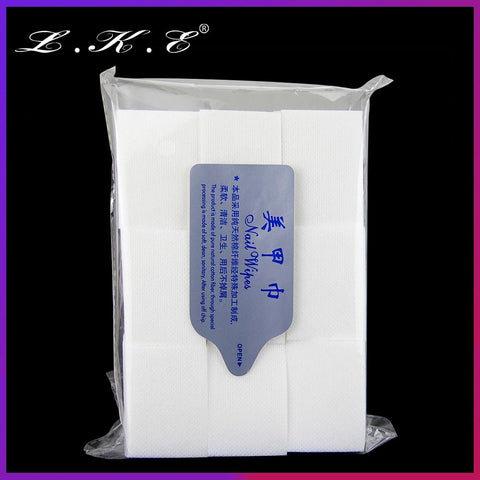 700pcs Nail Cotton Wipes UV Gel Nail Tips Polish Remover Cleaner Lint Paper Pad Nail Art Cleaning Manicure Tool Free shipping