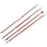 7styles Blackhead Pimple Acne Remover Tool Needles Comedone Blemish Extractor Spoon for Face Cleaning Skin Care Acne Tweezers